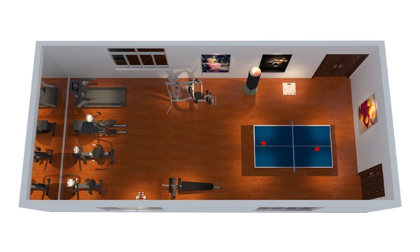 150平方健身房配置方案-广西jiuyou.com九游健身器材有限公司