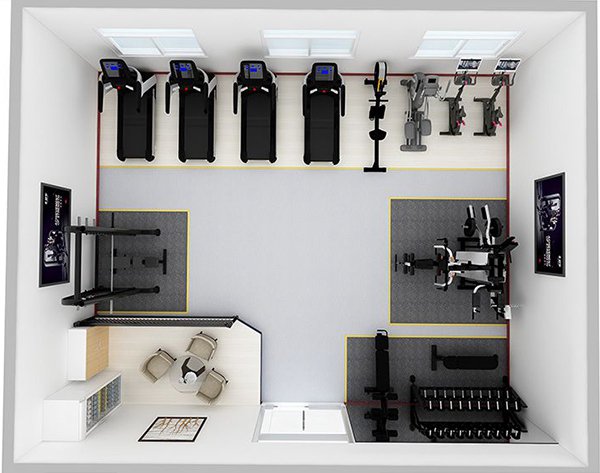 80平方健身房配置方案-广西jiuyou.com九游健身器材有限公司 80平方健身房配置方案-广西jiuyou.com九游健身器材有限公司