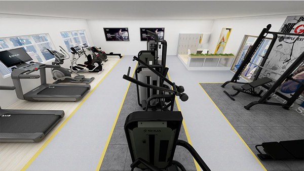100平方健身房配置方案-广西jiuyou.com九游健身器材有限公司